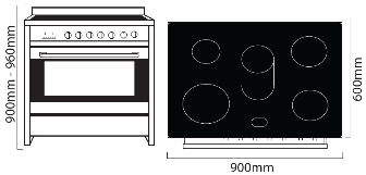 AR 900-CER dimensions